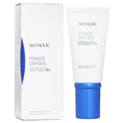 SKEYNDOR Power Oxygen City Pollution Block Cream + O2 (For Normal To Dry Skin) 50ml