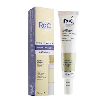 ROC Retinol Correxion Wrinkle Correct Night Cream - Advanced Retinol With Exclusive Mineral Complex 30ml