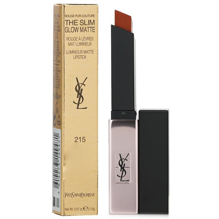Yves Saint Laurent The Slim Glow Matte -  215 Undisclosed Camel 2.1g