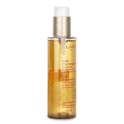 Clarins Total Cleansing Oil with Alpine Golden Gentian & Lemon Balm Extracts (All Waterproof Make-up) 150ml
