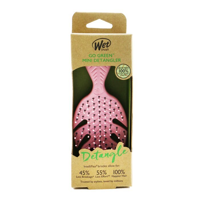 Wet Brush Go Green Mini Detangler -  Pink 1pc