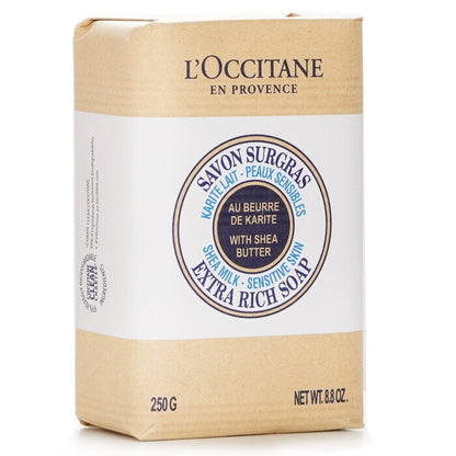 L'Occitane Shea Butter Extra Rich Soap - Shea Milk (For Sensitive Skin) 250g