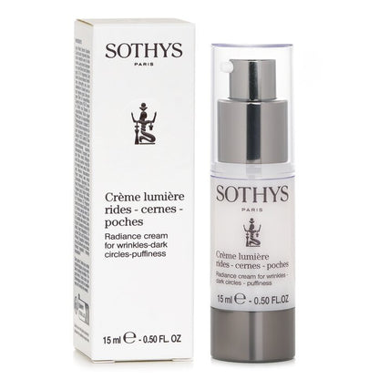 Sothys Radiance Cream For Wrinkles - Dark Circles - Puffiness 15ml