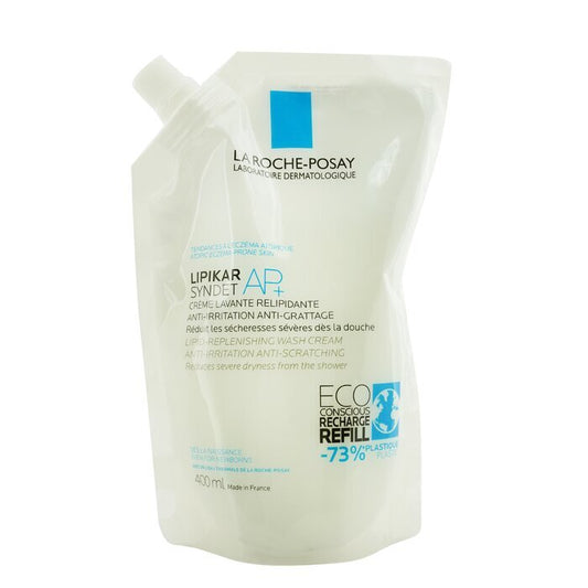 La Roche Posay Lipikar Syndet AP+ Lipid Replenishing Cream Wash Eco-Refill 400ml
