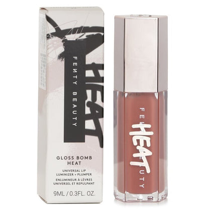 Fenty Beauty by Rihanna Gloss Bomb Heat Universal Lip Luminizer + Plumper - #03 Fenty Glow Heat (Sheer Rose Nude) 9ml