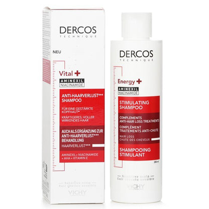 Vichy Dercos Energising Shampoo - Targeted Hairloss 200ml