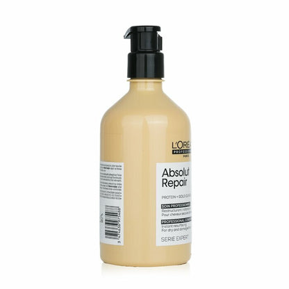 L'Oreal - Absolut Repair Protein + Gold Quinoa Instant Resurfacing Conditioner (For Dry & Damaged Hair) 500ml