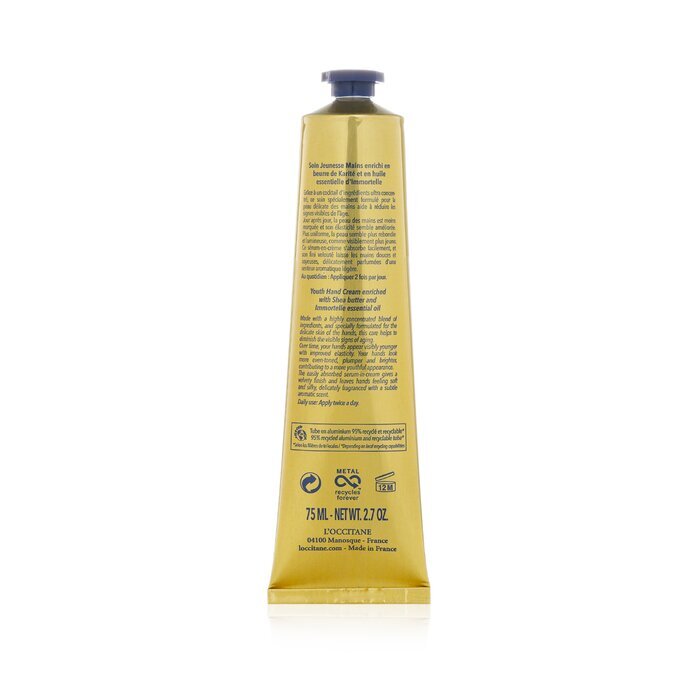 L'Occitane Shea Immortelle Youth Hand Cream 75ml