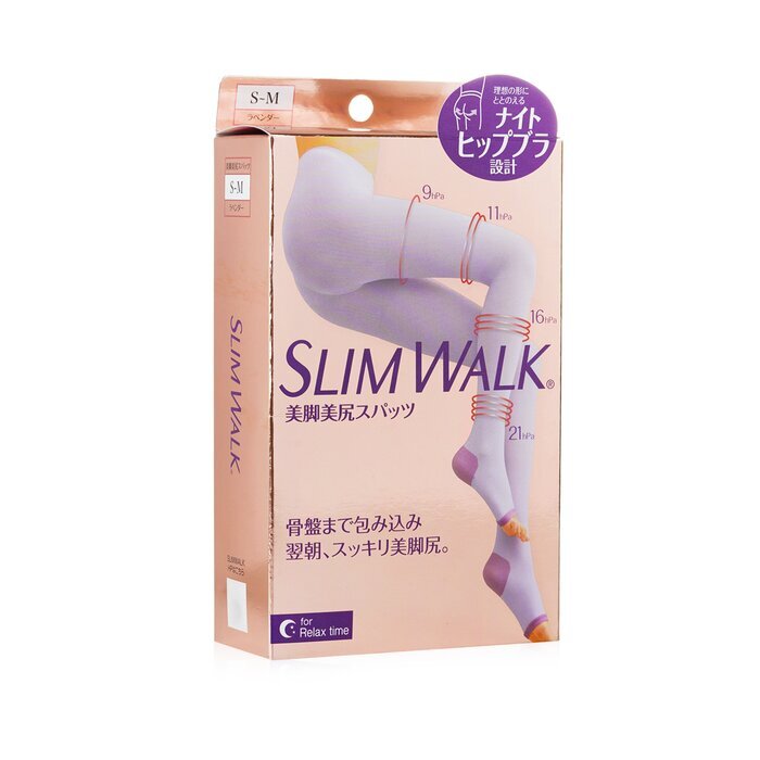 SlimWalk Beautiful Butt Spats Sleep Compression Spats -  Lavender (Size: S-M) 1pair