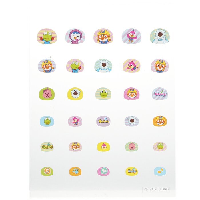 April Korea Pororo Nail Sticker -  PR 05 1pack