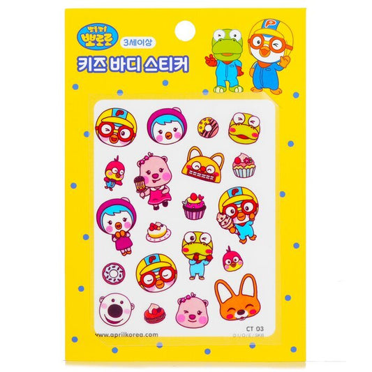 April Korea Pororo Body Sticker -  CT03 1pc