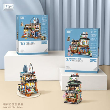 LOZ Street Series - Izakaya Building Bricks Set 15 x 20 x 8cm