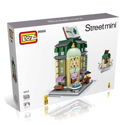 LOZ Mini Blocks - Book Shop Building Bricks Set 20 x 17 x 5 cm