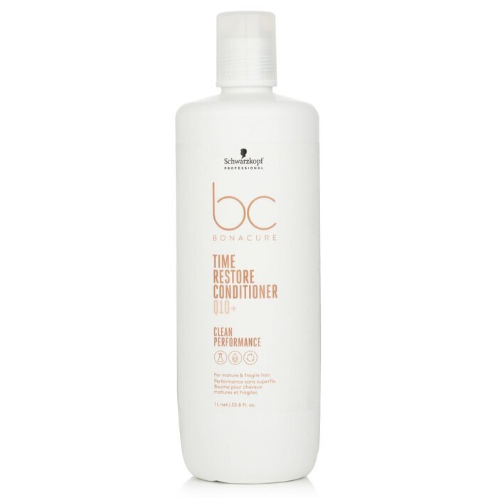 Schwarzkopf BC Bonacure Q10+ Time Restore Conditioner (For Mature and Fragile Hair) 1000ml
