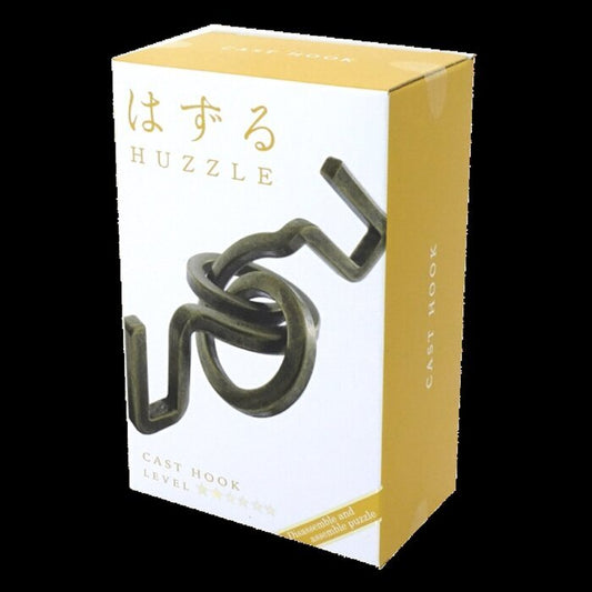 Broadway Toys Hanayama | Hexagon Hanayama Metal Brainteaser Puzzle Mensa Rated Level 4 75*119*45 mm