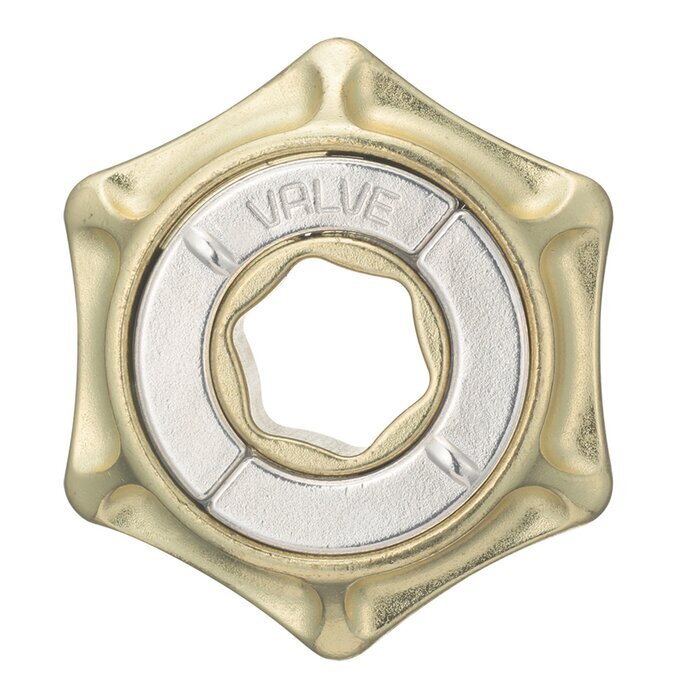 Broadway Toys Hanayama | Valve Hanayama Metal Brainteaser Puzzle Valve Rated Level 4 75*119*45 mm