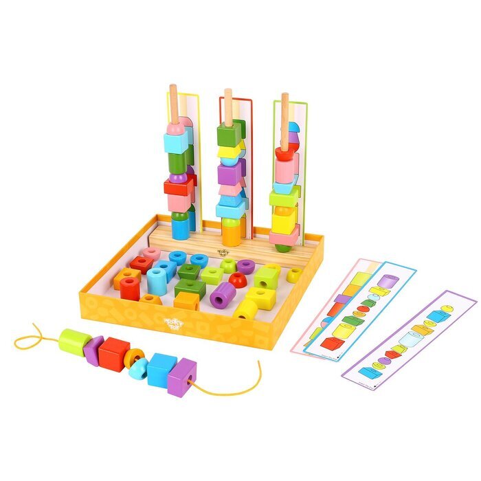 Tooky Toy Co Maze Bead Game Box 30x30x5cm