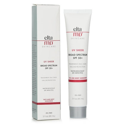 EltaMD UV Sheer Broad-Spectrum SPF 50+ Sunscreen (For Face and Body) 85ml