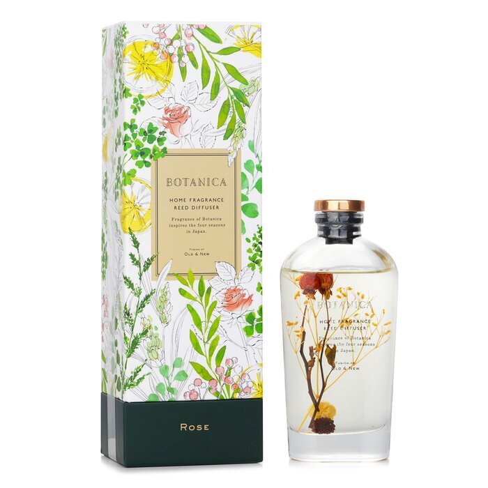 Botanica Home Fragrance Reed Diffuser - Rose 170ml