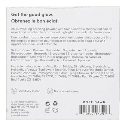 Jane Iredale PureBronze Shimmer Bronzer Palette Refill -  Rose Dawn 9.9g