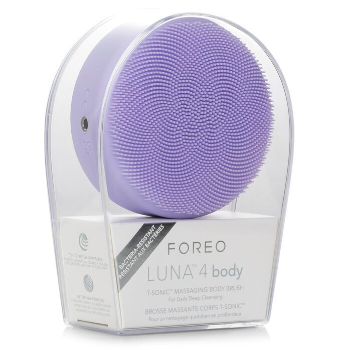 FOREO Luna 4 Body Massaging Body Brush -  Lavender 1pcs