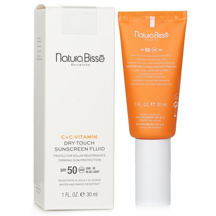 Natura Bisse C+C Vitamin Dry Touch Sunscreen Fluid Firming Sun Protection SPF 50 30ml