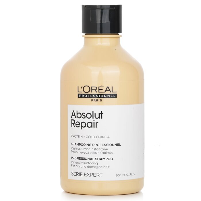 L'Oreal Professionnel Serie Expert - Absolut Repair Protein + Gold Quinoa Instant Resurfacing Shampoo 300ml