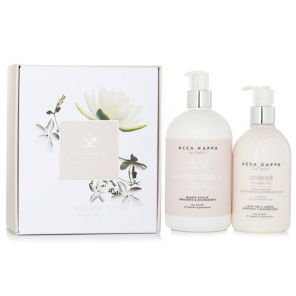 Acca Kappa Jasmine & Water Lily Body Care Gift Set: 2pcs