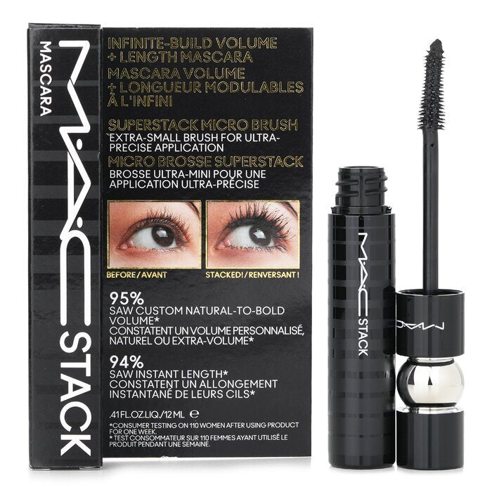 MAC Stack Micro Mascara -  Black 12ml