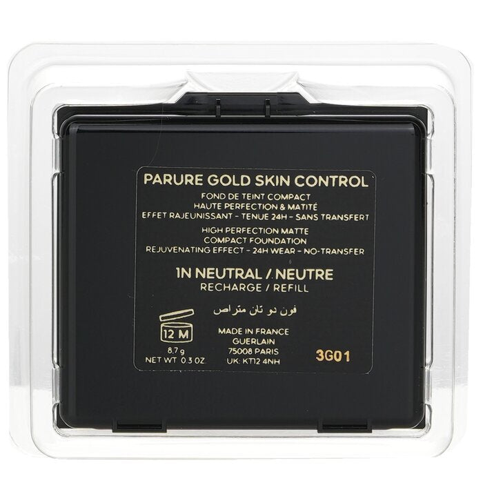 Guerlain Parure Gold Skin Control High Perfection Matte Compact Foundation Refill -  1N 8.7g