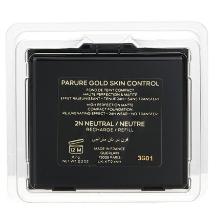 Guerlain Parure Gold Skin Control High Perfection Matte Compact Foundation Refill -  2N 8.7g