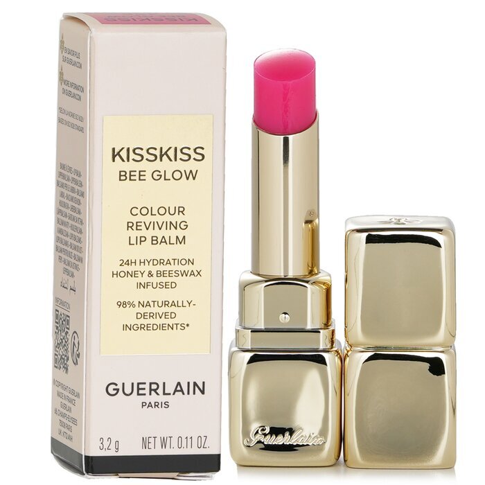 Guerlain KissKiss Bee Glow Lip Balm -  458 Pop Rose Glow 3.2g