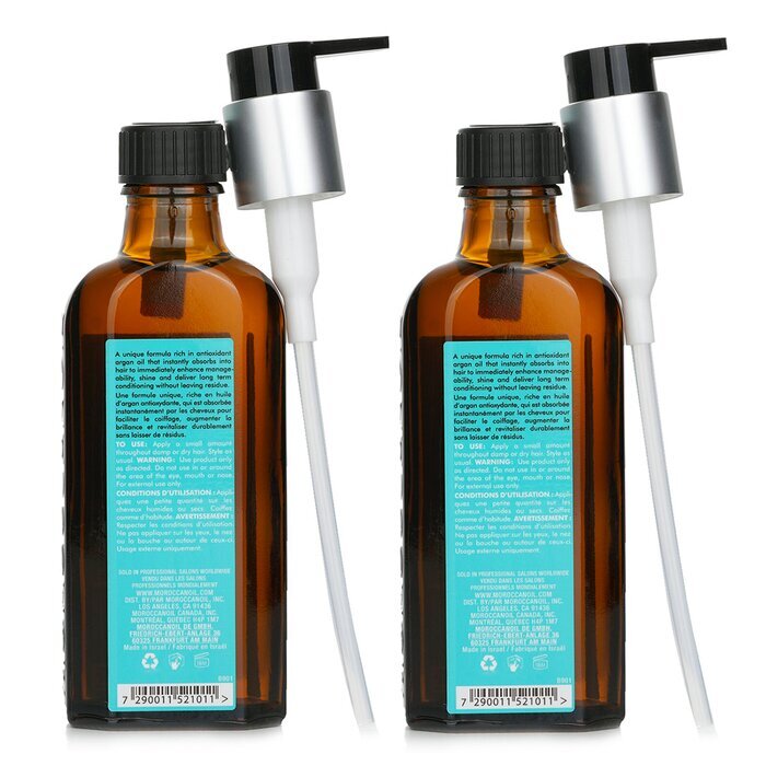 Moroccanoil Treatment - Original (For All Hair Types) Duo Set 200ml(100mlx2)