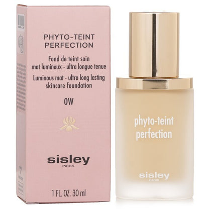 Sisley Phyto Teint Perfection Luminous Mat-Ultra Long Lasting Skincare Foundation -  0W Porcelaine 30ml