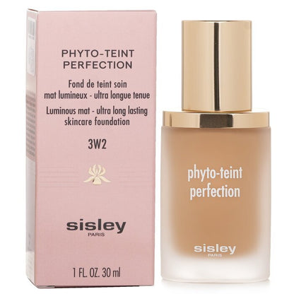 Sisley Phyto Teint Perfection Luminous Mat-Ultra Long Lasting Skincare Foundation -  3W2 Hazel 30ml