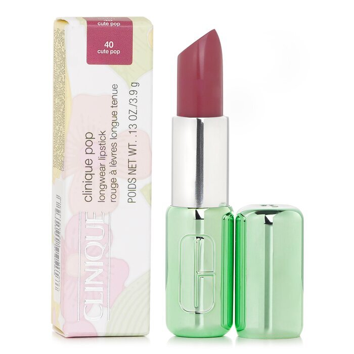 Clinique Pop Longwear Lipstick Satin -  40 Cute Pop 3.9g