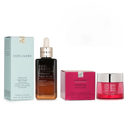 Nutritious Super-Pomegranate Radiant Energy Night Creme/Mask + ANR Synchronized Multi-Recover (Standard Edition) 2pcs