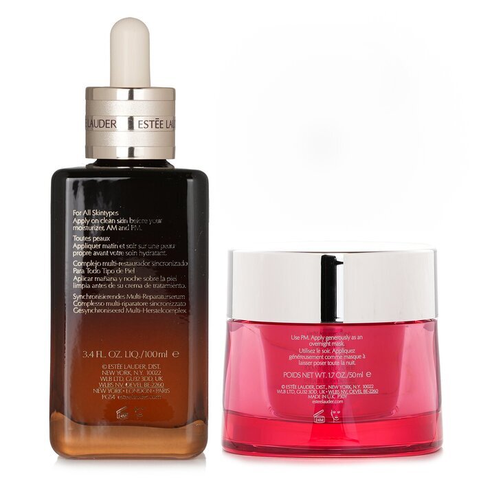 Nutritious Super-Pomegranate Radiant Energy Night Creme/Mask + ANR Synchronized Multi-Recover (Standard Edition) 2pcs