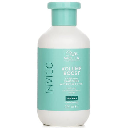 Wella Invigo Volume Boost Shampoo With Cotton Extract Fine Hair 300ml