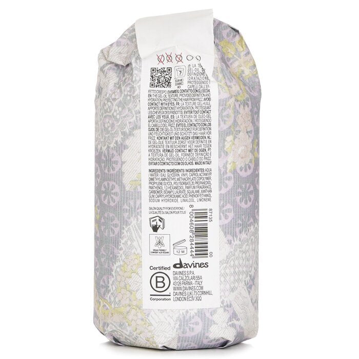 Davines More Inside Curl Gel Oil  For Extra Curly Hair 250ml