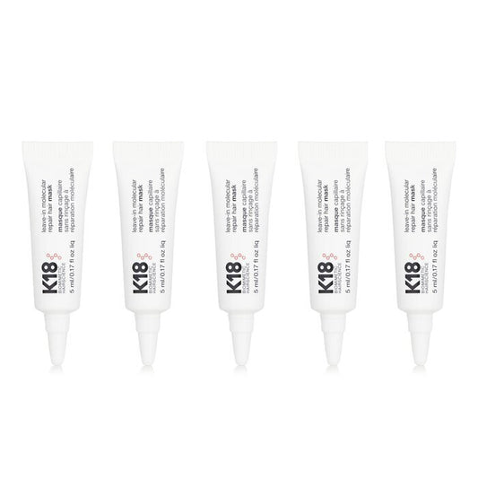 K18 【Super Saver Pack】Leave-In Molecular Repair Hair Mask 5ml x5