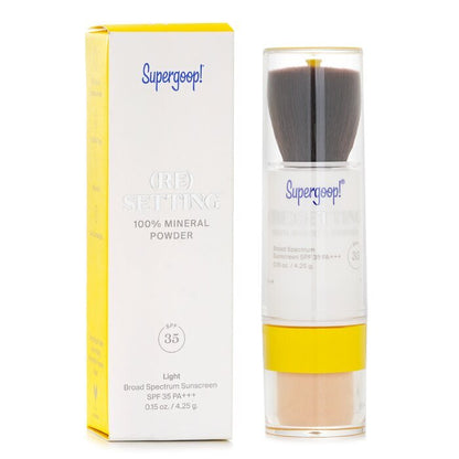 Supergoop (Re)setting Mineral Powder SPF 35 -  Light 4.25g