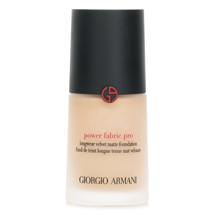 Giorgio Armani Power Fabric Pro Longwear Velvet Matte Foundation -  3 30ml