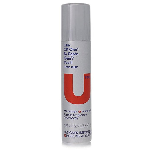 Parfums De Coeur Designer Imposters U You Deodorant Body Spray (Unisex) 75ml/2.5oz