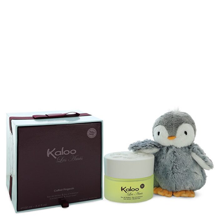 Kaloo Les Amis Alcohol Free Eau D'ambiance Spray + Free Penguin Soft Toy 100ml/3.4oz