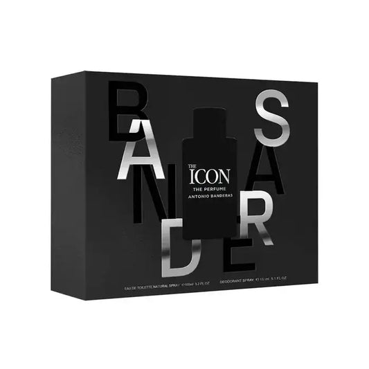 Antonio Banderas The Icon Man Set Eau De Parfum 100ml & Deodorant Spray 150ml