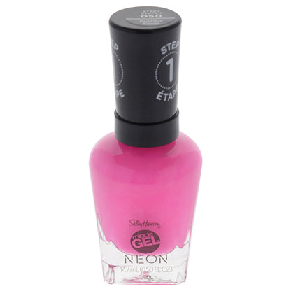 Sally Hansen Miracle Gel Neon - 050 Fuchsia Fever For Women 0.5oz