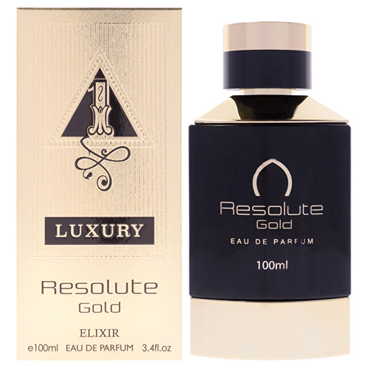Khalis Resolute Gold Elixir Luxury Collection Eau De Parfum Spray 100ml/3.4oz