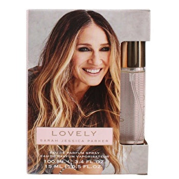 Sarah Jessica Parker Lovely Eau De Parfum Spray + 1/ Travel Eau De Parfum Spray 3.4 oz 100ml/3.4oz